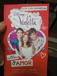 Livro Violeta - Disney