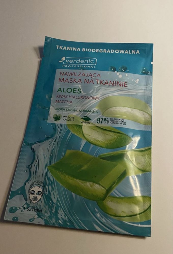 Maseczka do twarzy 3szt w płachcie różne rodzaje