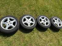 Alufelgi felgi aluminiowe AEZ 4x108 Ford + opony.