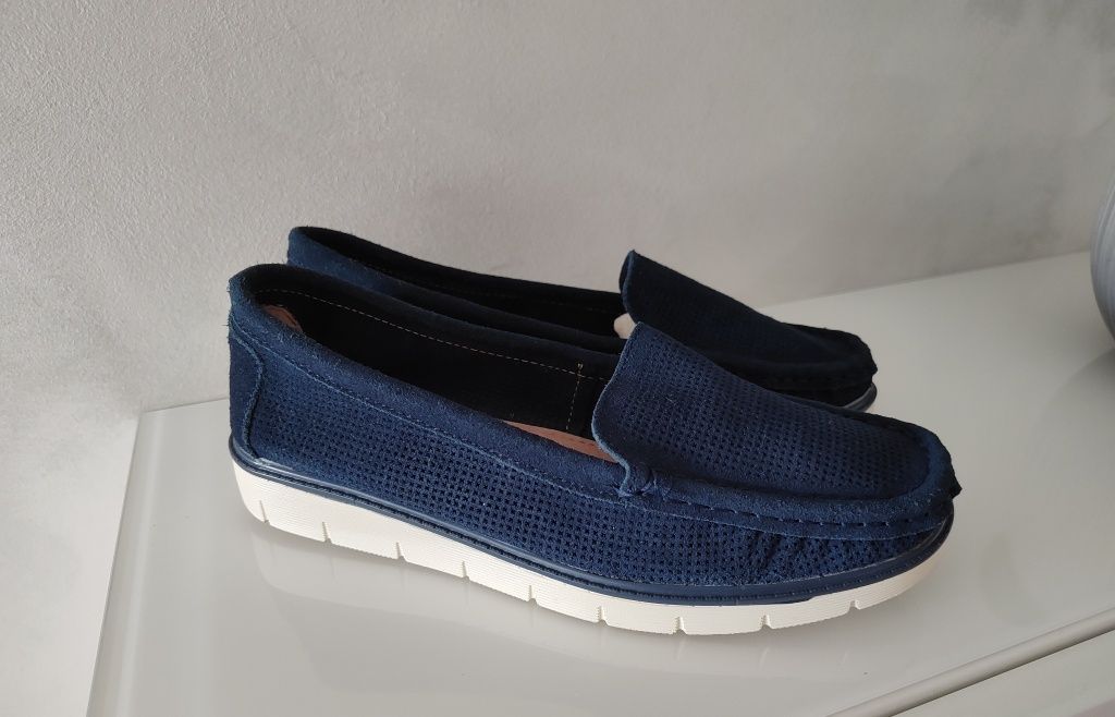 Buty skórzane Venezia jak nowe