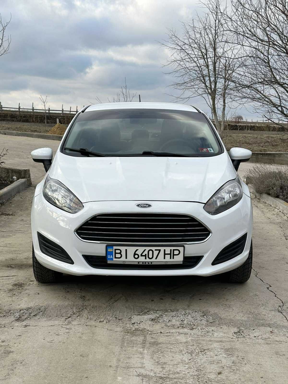 Ford Fiesta 1.6 Автомат, КОЖА, 2014 год (газ/бензин)