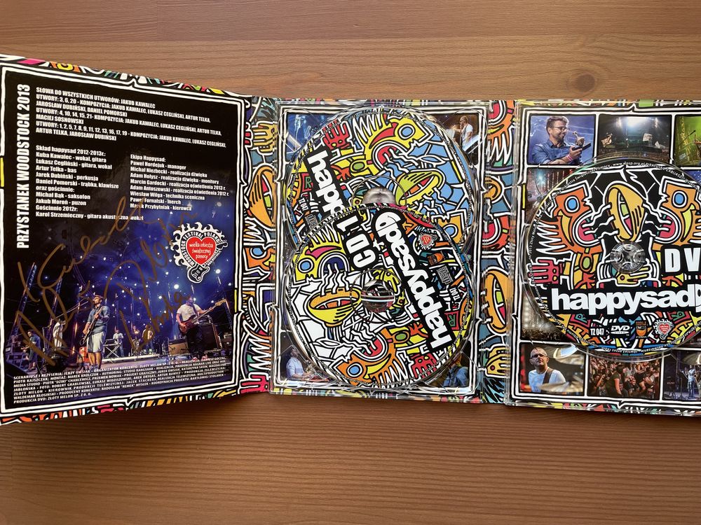 AUTOGRAF Happysad DVD na żywo w studio Przystanek Woodstock 2013