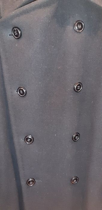 Płaszcz męski czarny 184