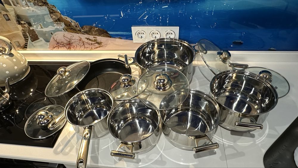 Набір каструль 6 штук