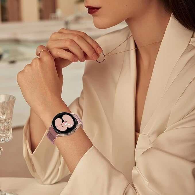 BRANSOLETA PASEK do zegarka Galaxy Watch 4 5 40mm 44mm 46mm różowy