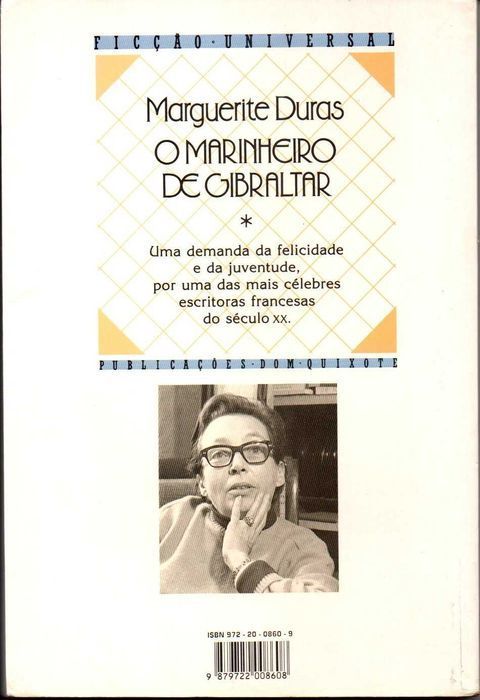 Livro - O Marinheiro de Gibraltar - Marguerite Duras