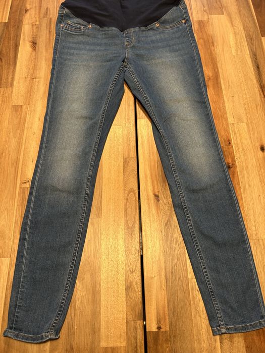 Spodnie jeansy ciążowe hm mama r.L
