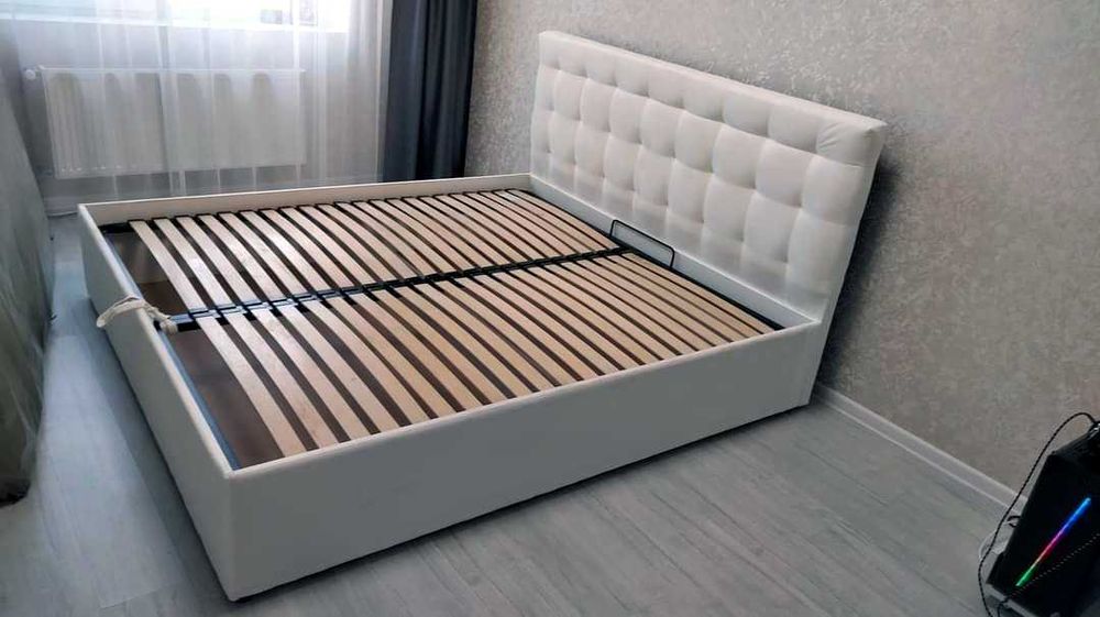 Ліжка на лам. блоці (з підйомним мех.) 1.6/2.0 Розміри є різні