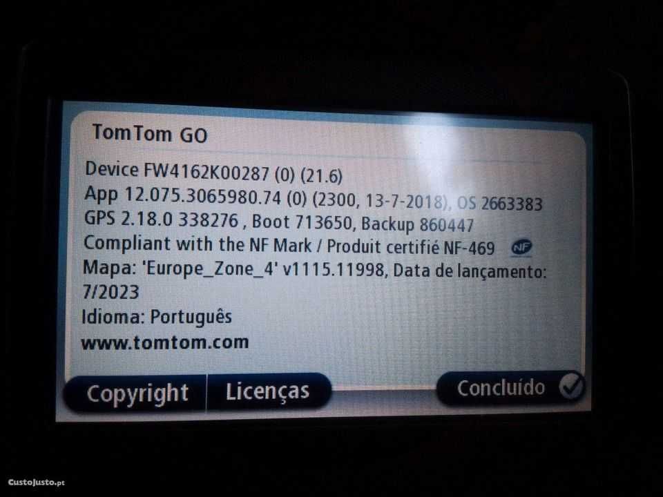 GPS TomTom GO Live 825