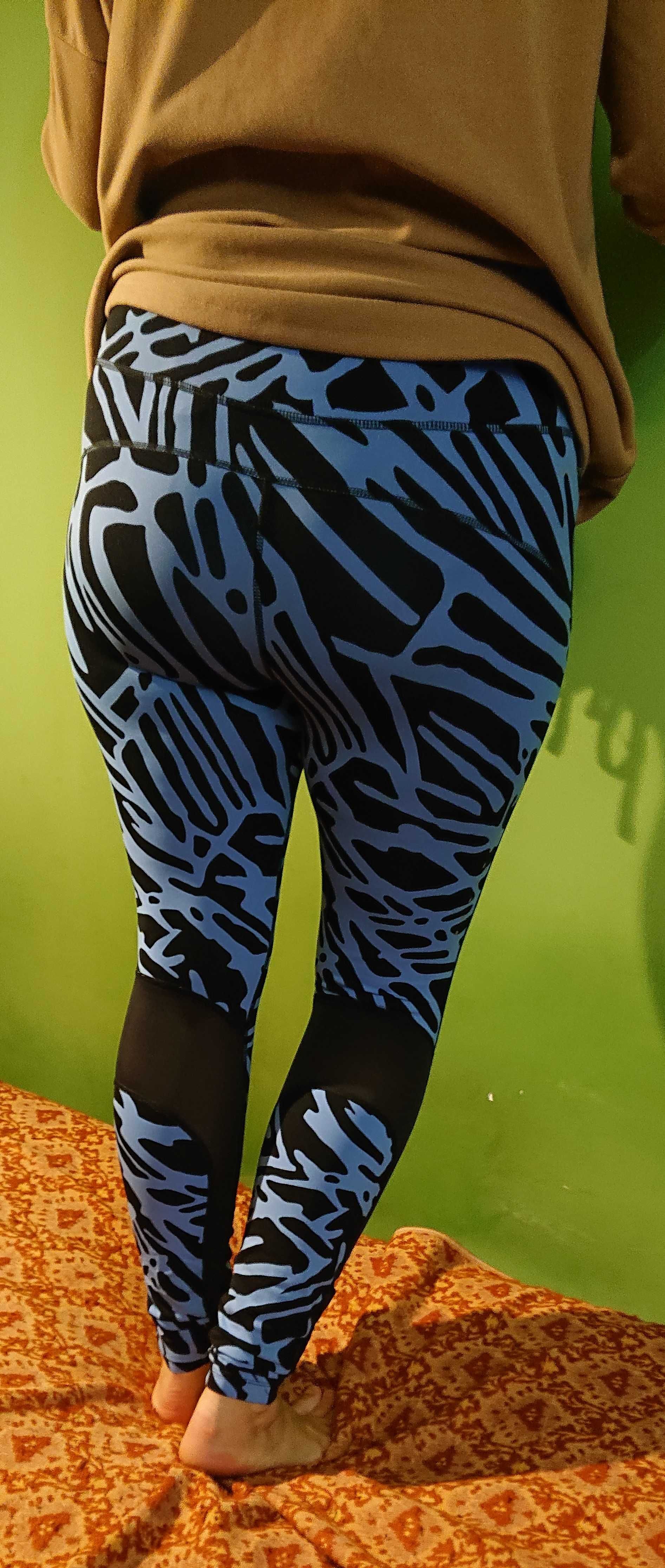 Nike dri-fit running legginsy L jak nowe
