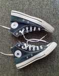 Czarne wysokie trampki Converse