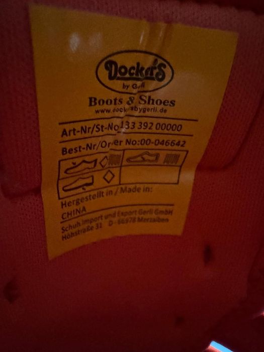 Nowe buty trekingowe męskie DOCKERS  340 Light brązowe 44