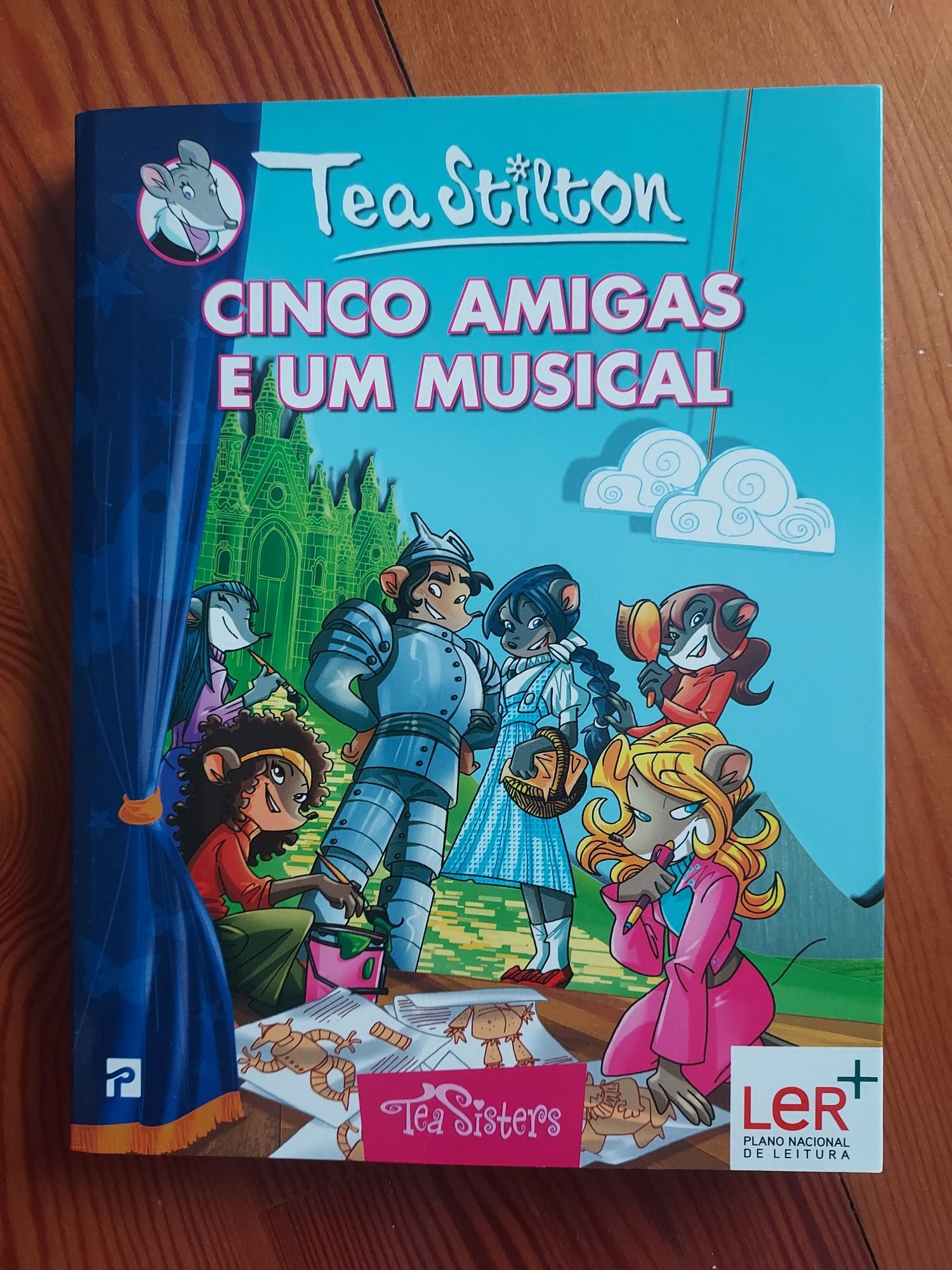 Livro infantil como novo " Cinco Amigas e Um Musical- volume 23"