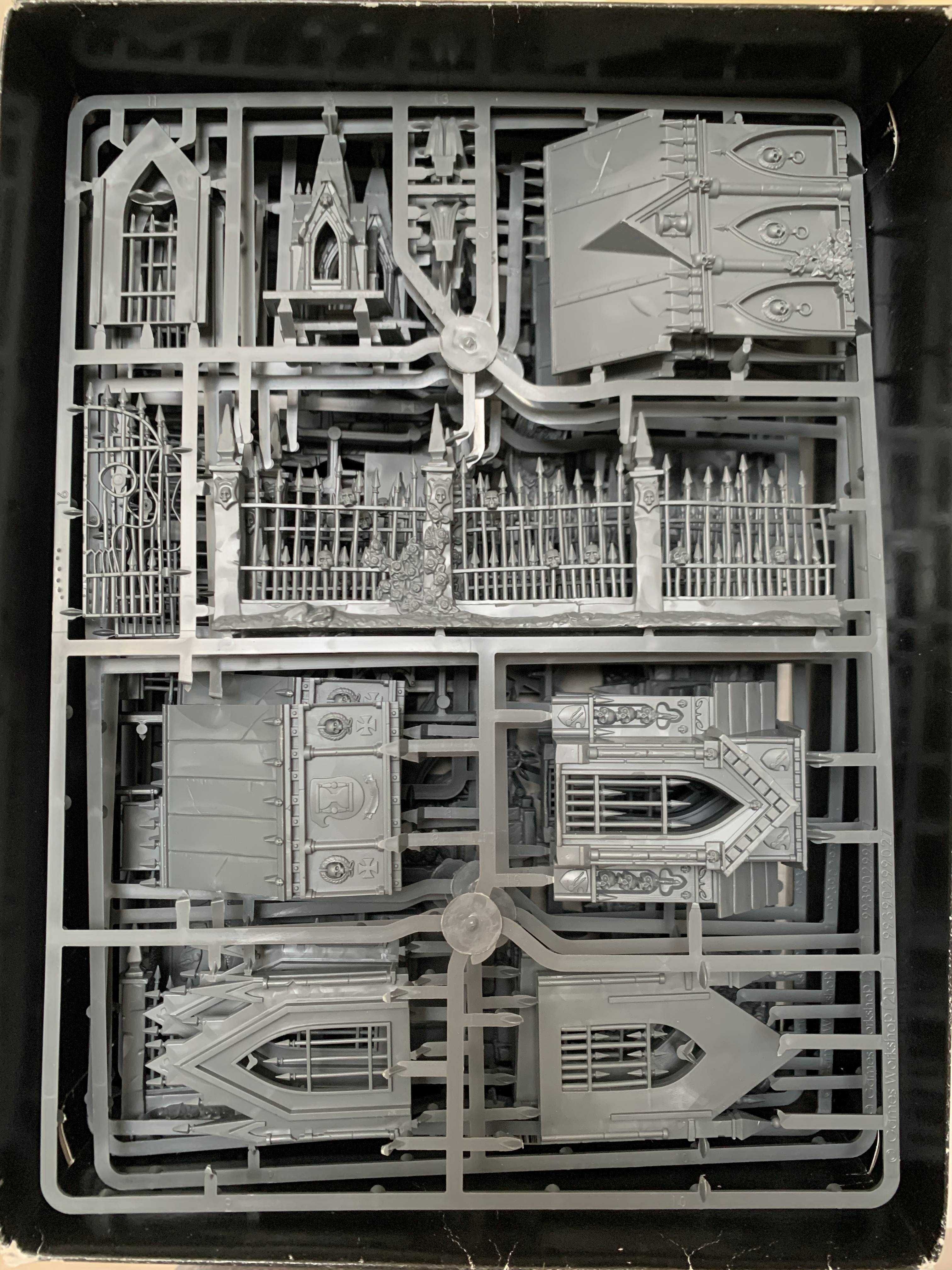 Warhammer Fantasy Battle: Scenery - Sigmarite Mausoleum, box
