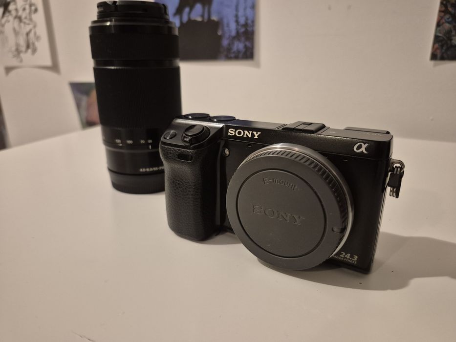 Zestaw sony nex7 plus obiektyw tamron 55-210