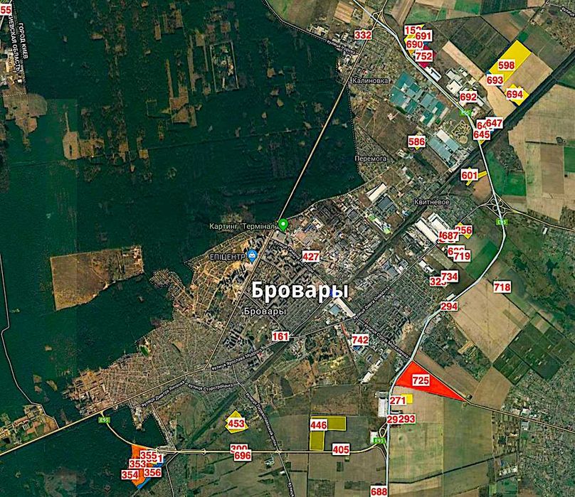 Продаж, фасадна ділянка під комерцію, поряд АТБ. Гатне 3 км від Києва