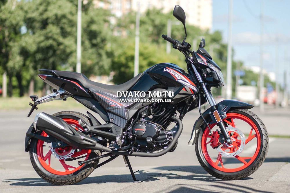 Новый Мотоцикл Viper ZS200A-3 Чёрный, Сервис(МОТОСАЛОН)!!