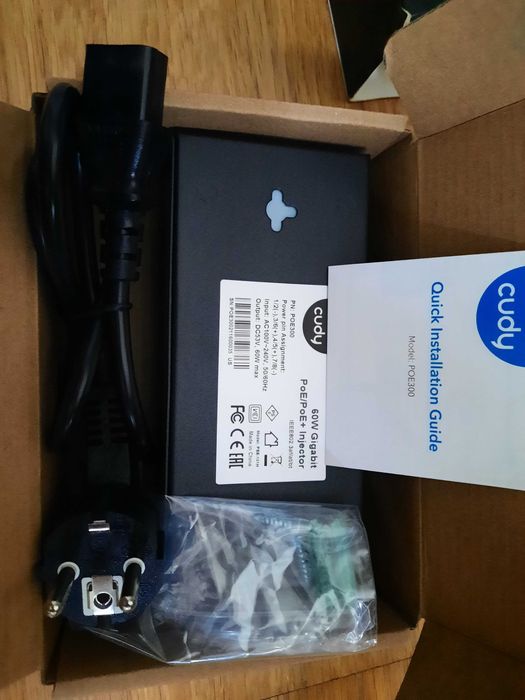 Cudy POE300 - Injector PoE (60 W, Gigabit PoE+)64739983754753121