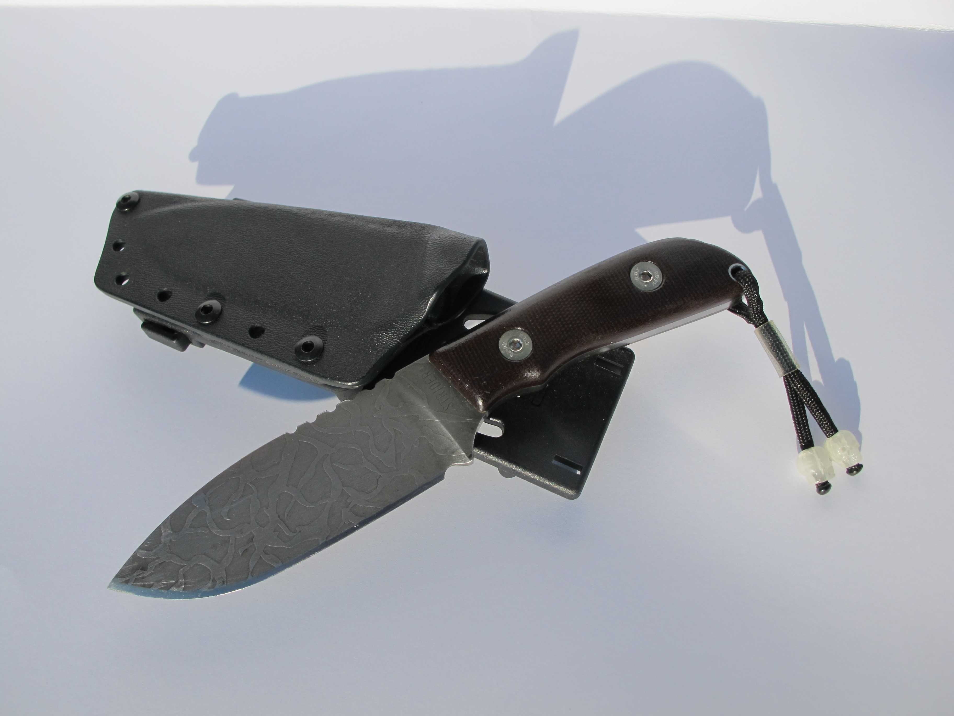 Nóż My First Strider Custom S30V Survival Bushcraft Trollsky Krug