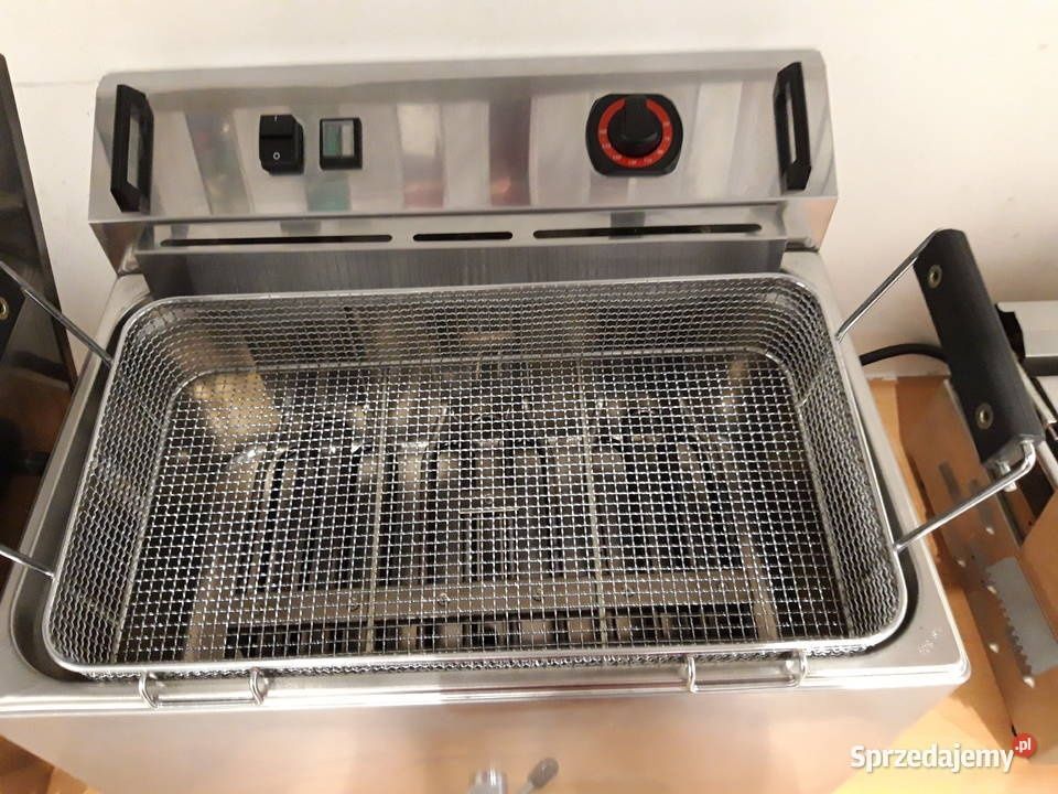 Frytkownica 16l z kranem NOWA