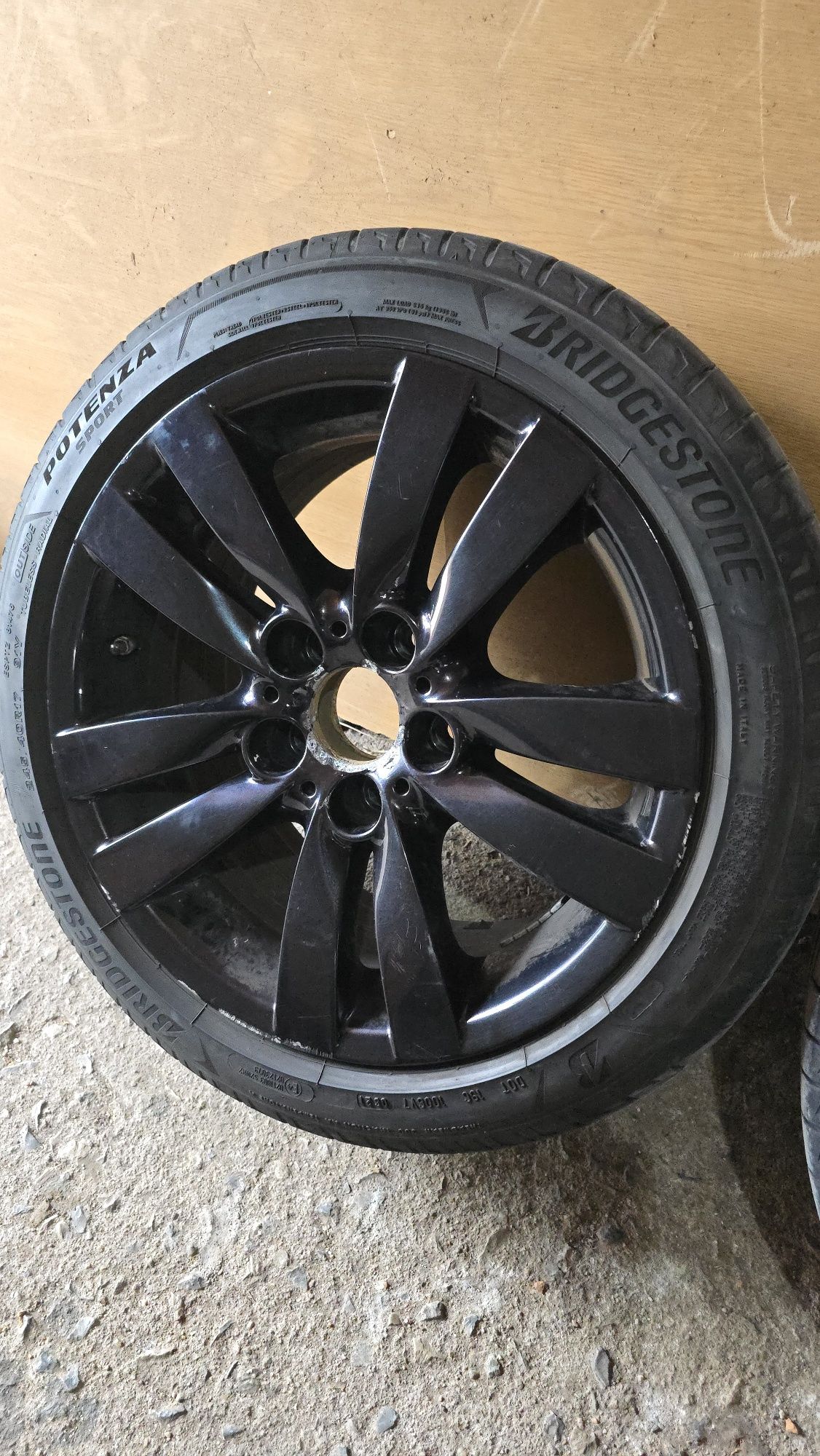 Jantes 17 Bmw 5x120 c pneus