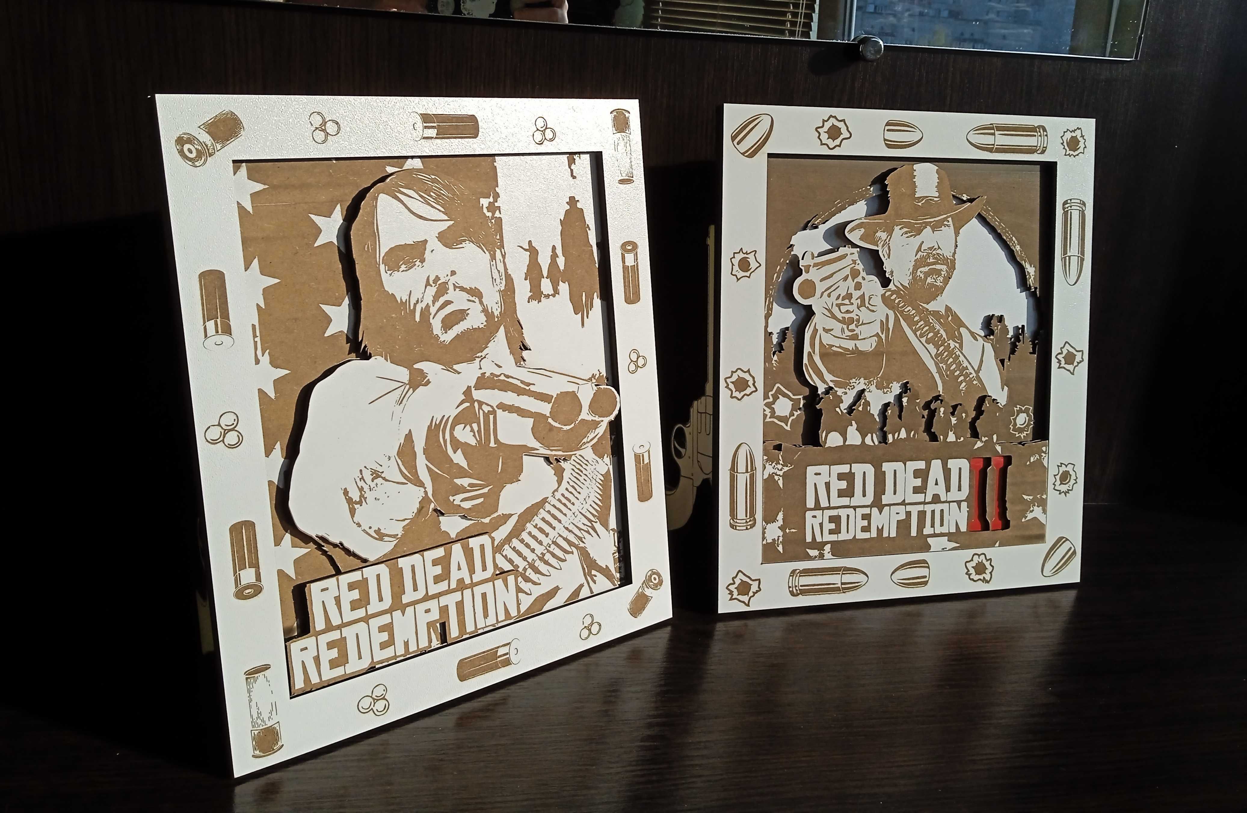 Red dead redemption 1-2 Картина hand made