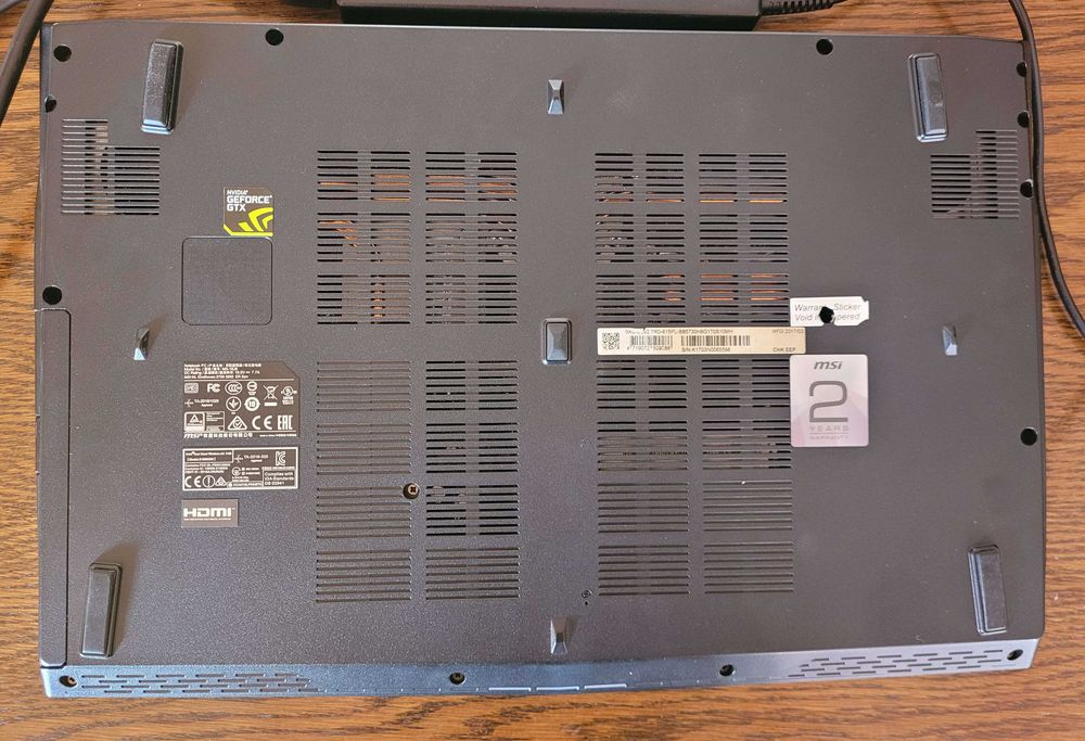 Laptop MSI GL62 7RD-615PL