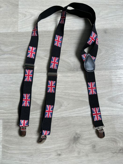 Підтяжки для штанів з прапором Великобританії