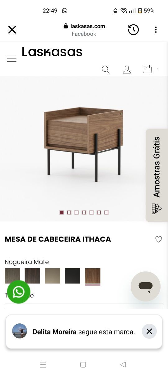 Mesinhas das laskasas novasl