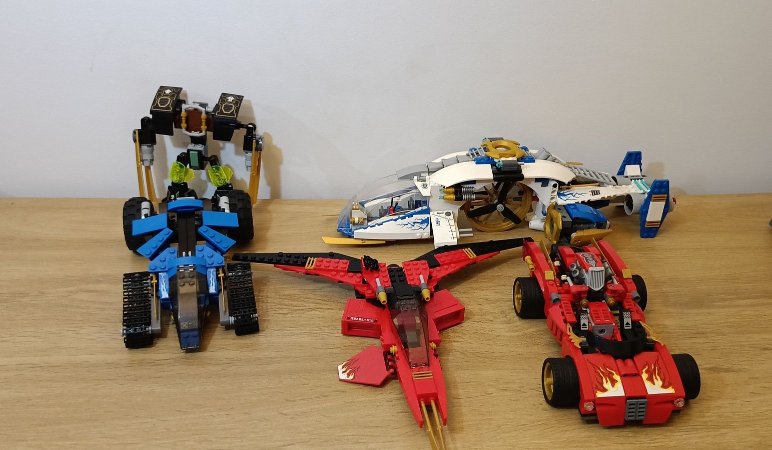 Lego Ninjago pojazdy ninja z sezonu 3 season 3