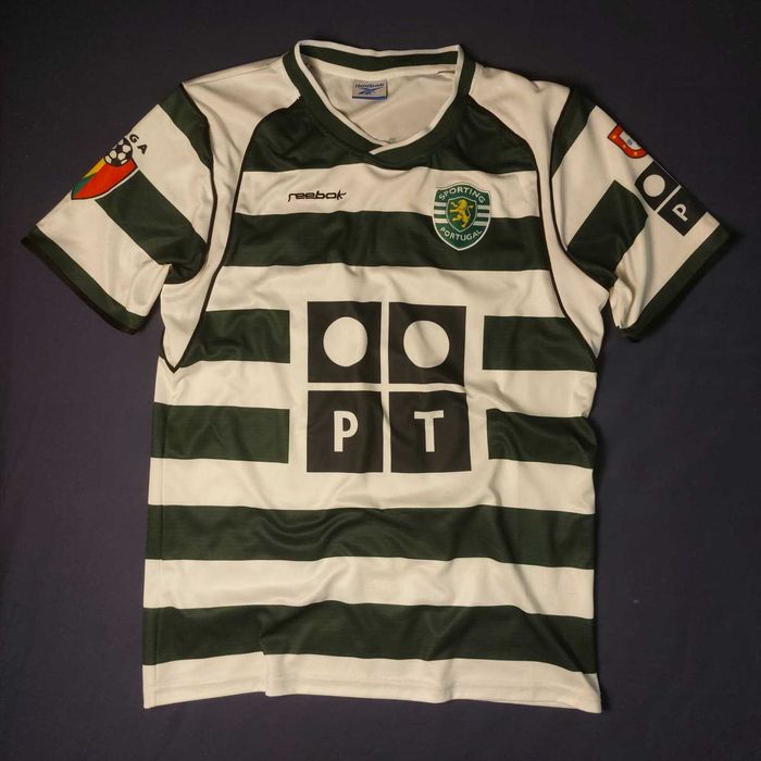 Camisola Principal Sporting CP 2002/03 - Cristiano Ronaldo 28