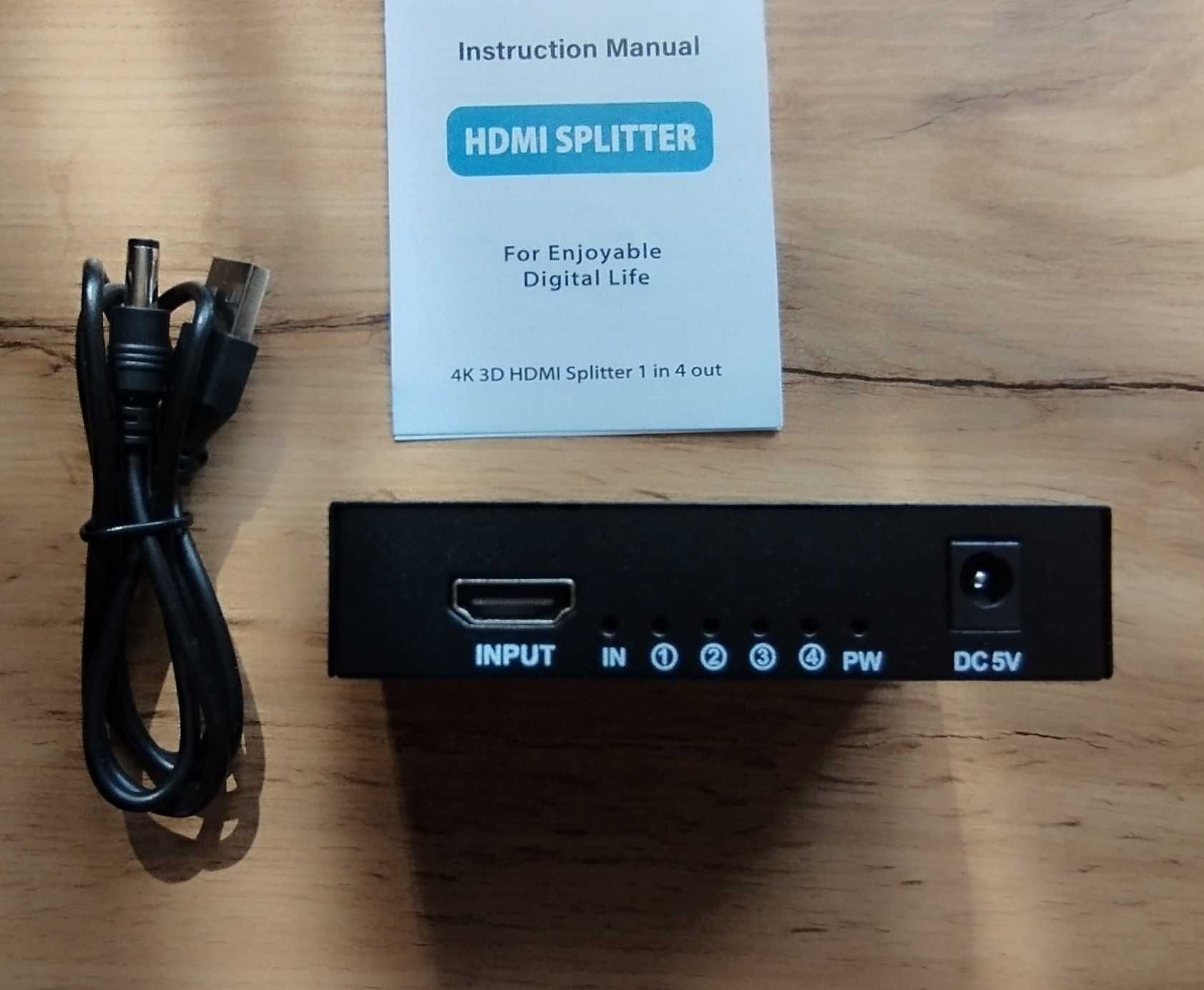 Rozdzielacz Interfejsu Multimedialnego 4K 2K HDMI