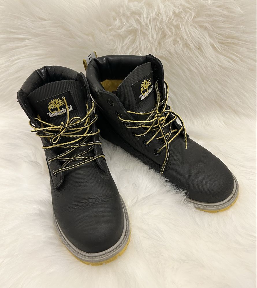 Wodoodporne TIMBERLAND HELCOR w kolorze grafitowym