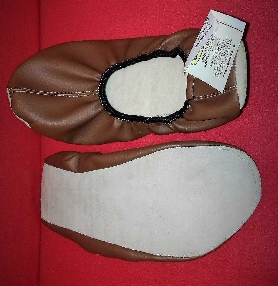 Kapcie 41 baletki, joga skóra, eleganckie, nowe pantofle,papucie,ciapy