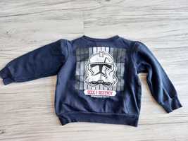 Granatowa bluza chłopięca 110/116 Star Wars