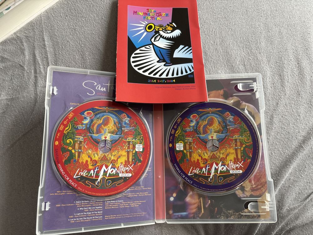 Płyta 2x DVD Hymns For Peace Santana
