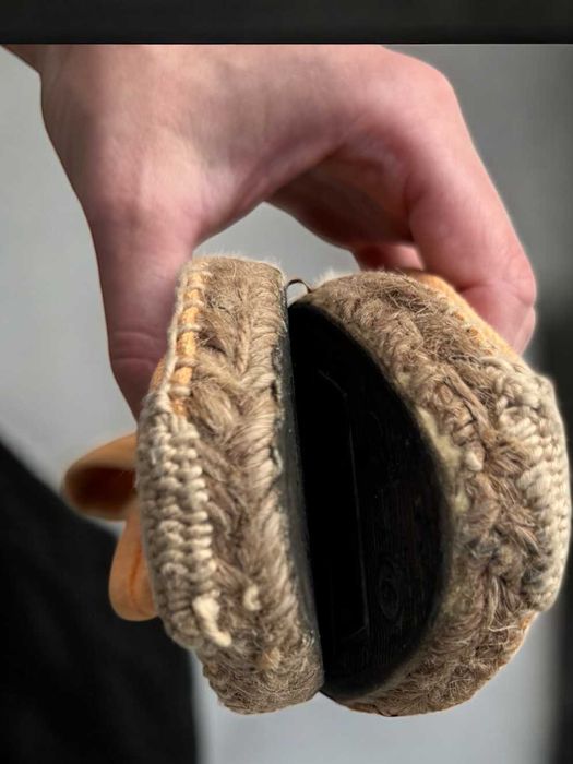 Pomarańczowe espadryle buty Terranova rozmiar 39