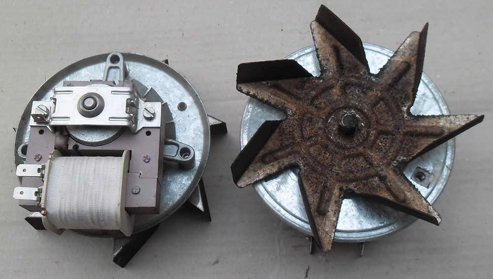 Silnik termoobiegu rożna Amica Mastercook Wrozamet,wędzarnia