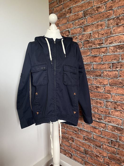 Kurtka damska wiosenna jesienna z kapturem S