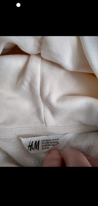 Bluza z kapturem H&M rozm 158/164