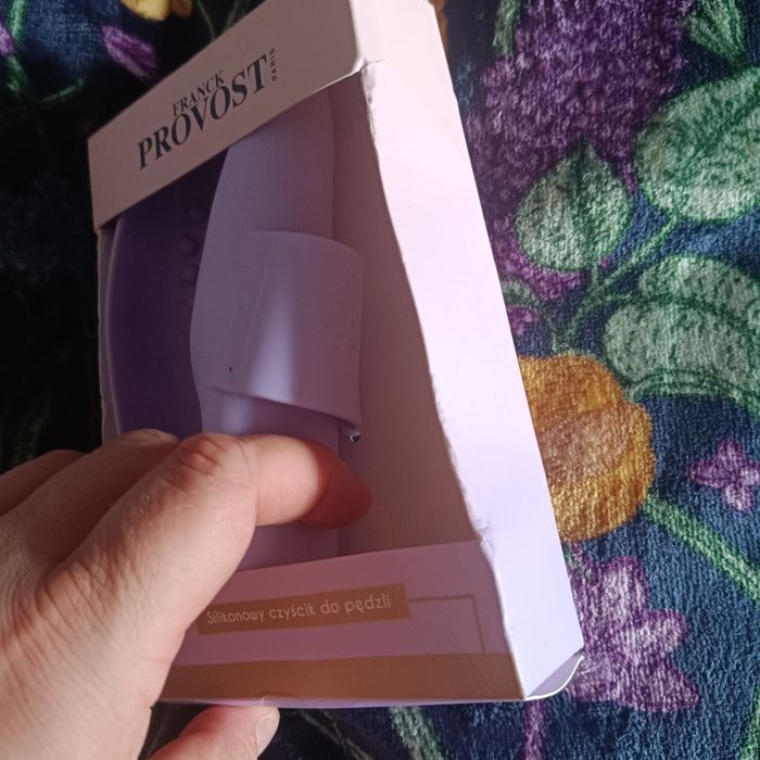 Nowy, czyścik silikonowy do pędzli, makijaż, higiena