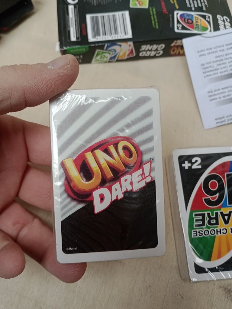 Karty Uno Dare nowe