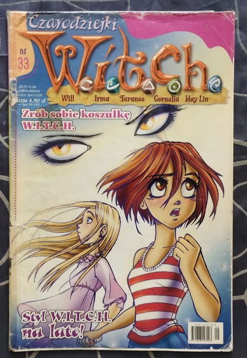 Czarodziejki Witch magazyn / gazeta nr 33 - 2004r.