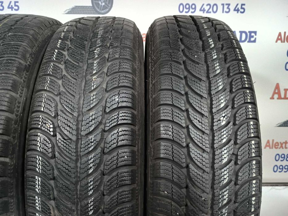 4 шт. 165/70 R14 Sava Eskimo S3+зимові шини вживані,