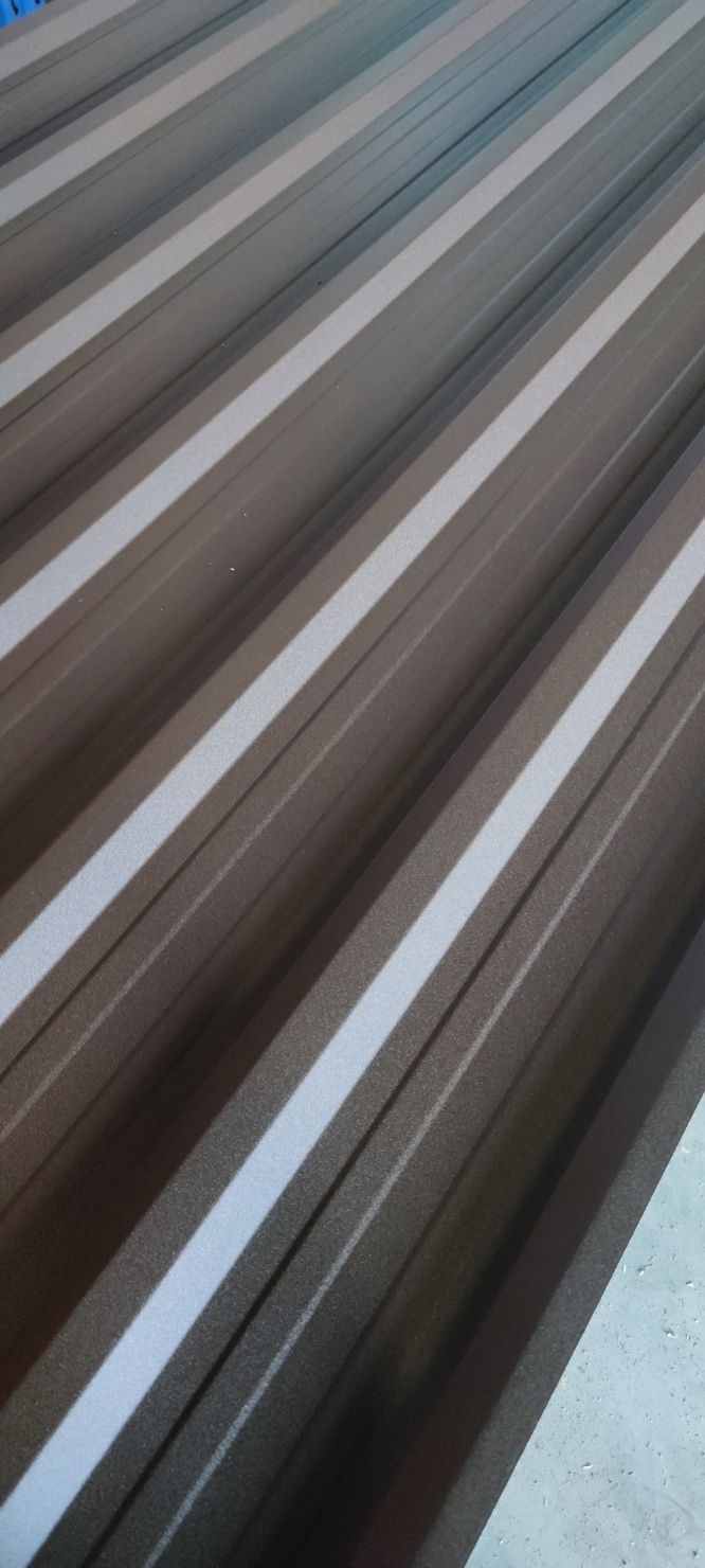 Blacha trapez t18 filc brąz 8019 blachodachówka Opole Lubelskie