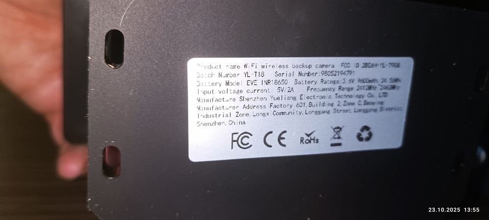 Kamera Saiqing 1080P na magnes do kampera ciężarówki itp wifi