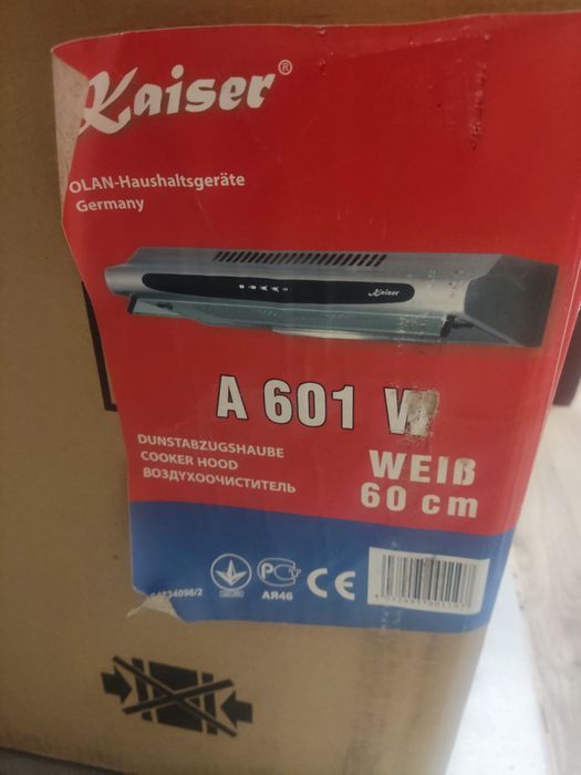 Витяжка Kaiser A601W нова