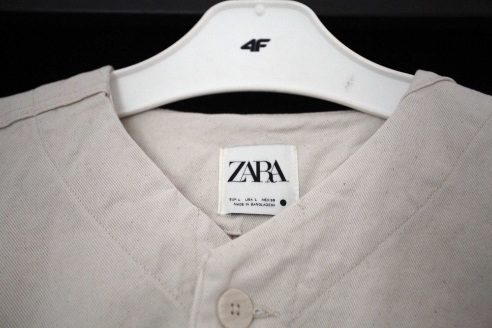 Kurtka dżinsowa oversize Zara z najnowszej kolekcji. Nowa M-L