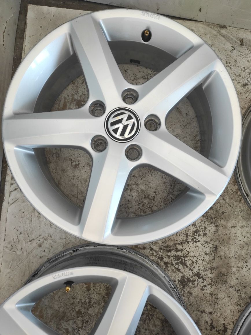 315 Felgi aluminiowe ORYGINAŁ VW Volkswagen R 16 5x112 Bardzo Ładne