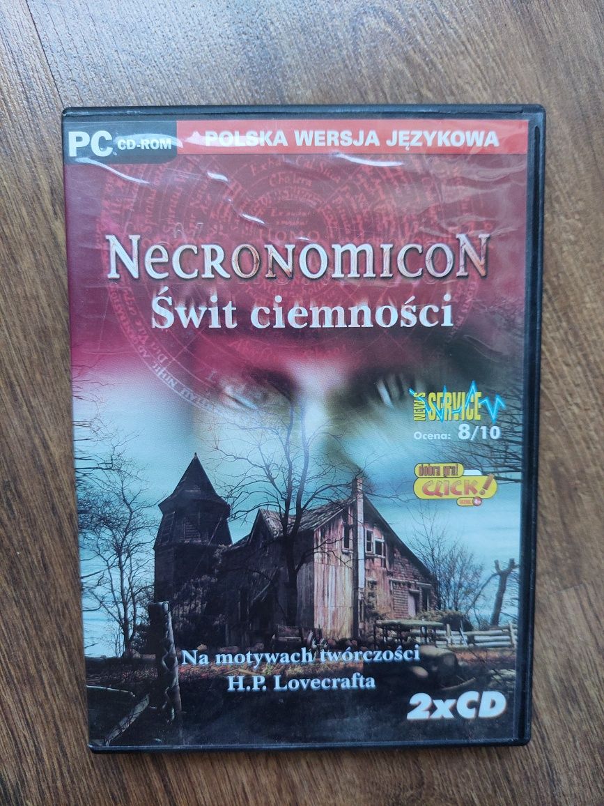 Necronomicon gra horror pc polska wersja językowa 2 x cd